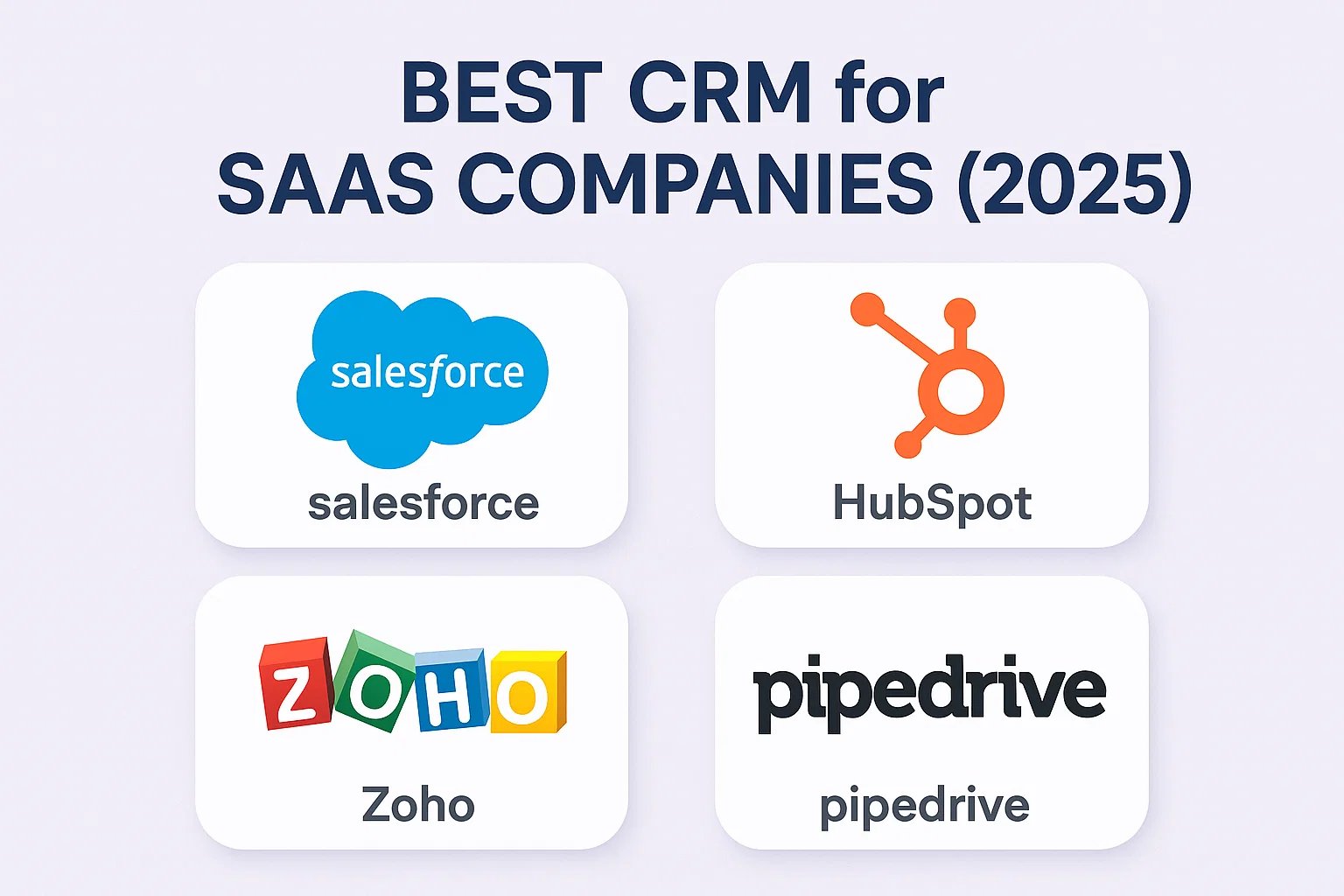 Best CRM for SaaS Companies (2026)